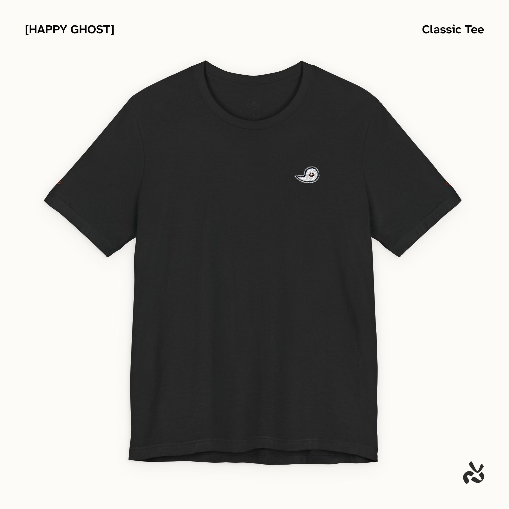 [HAPPY GHOST] Classic Tee