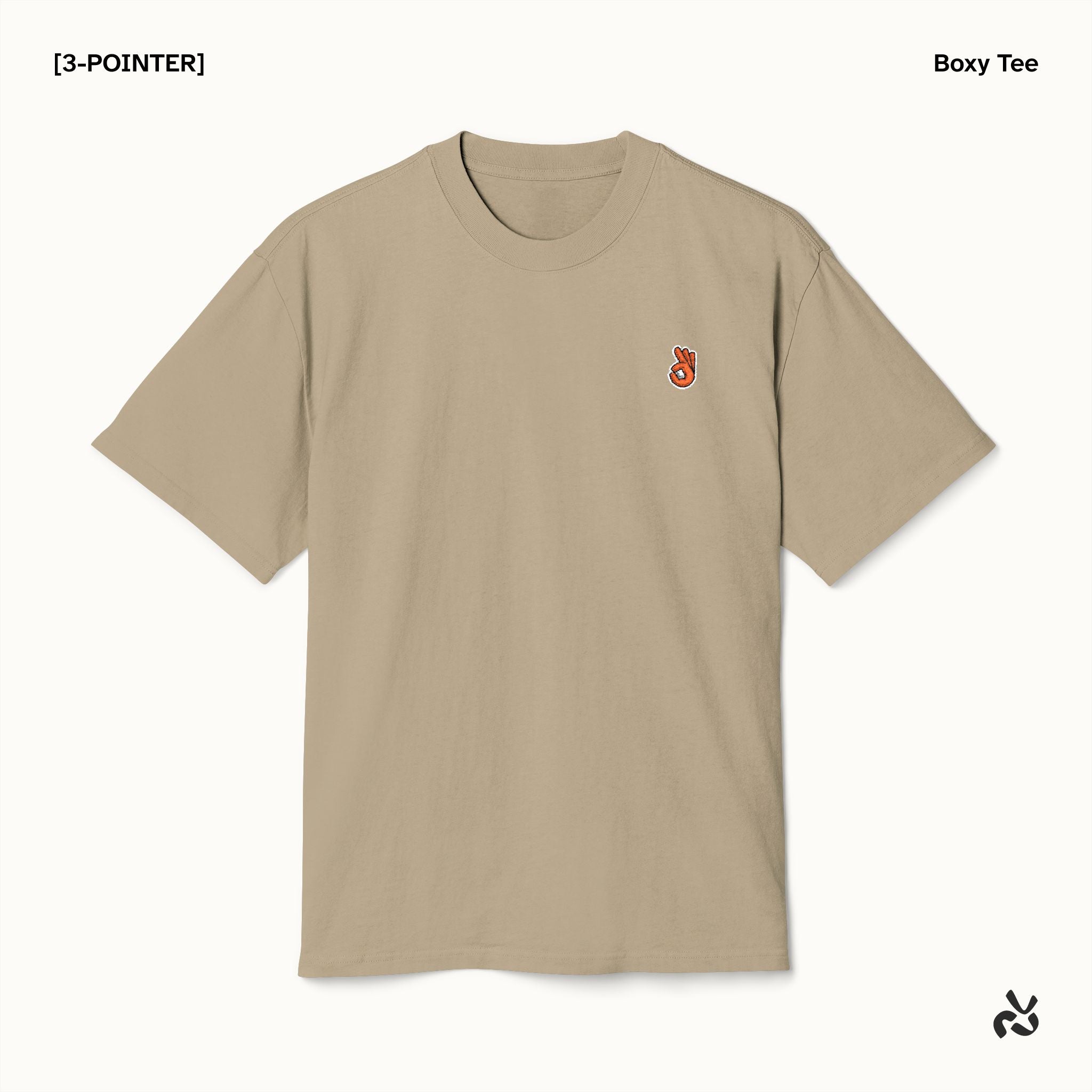 [3-POINTER] Boxy Tee