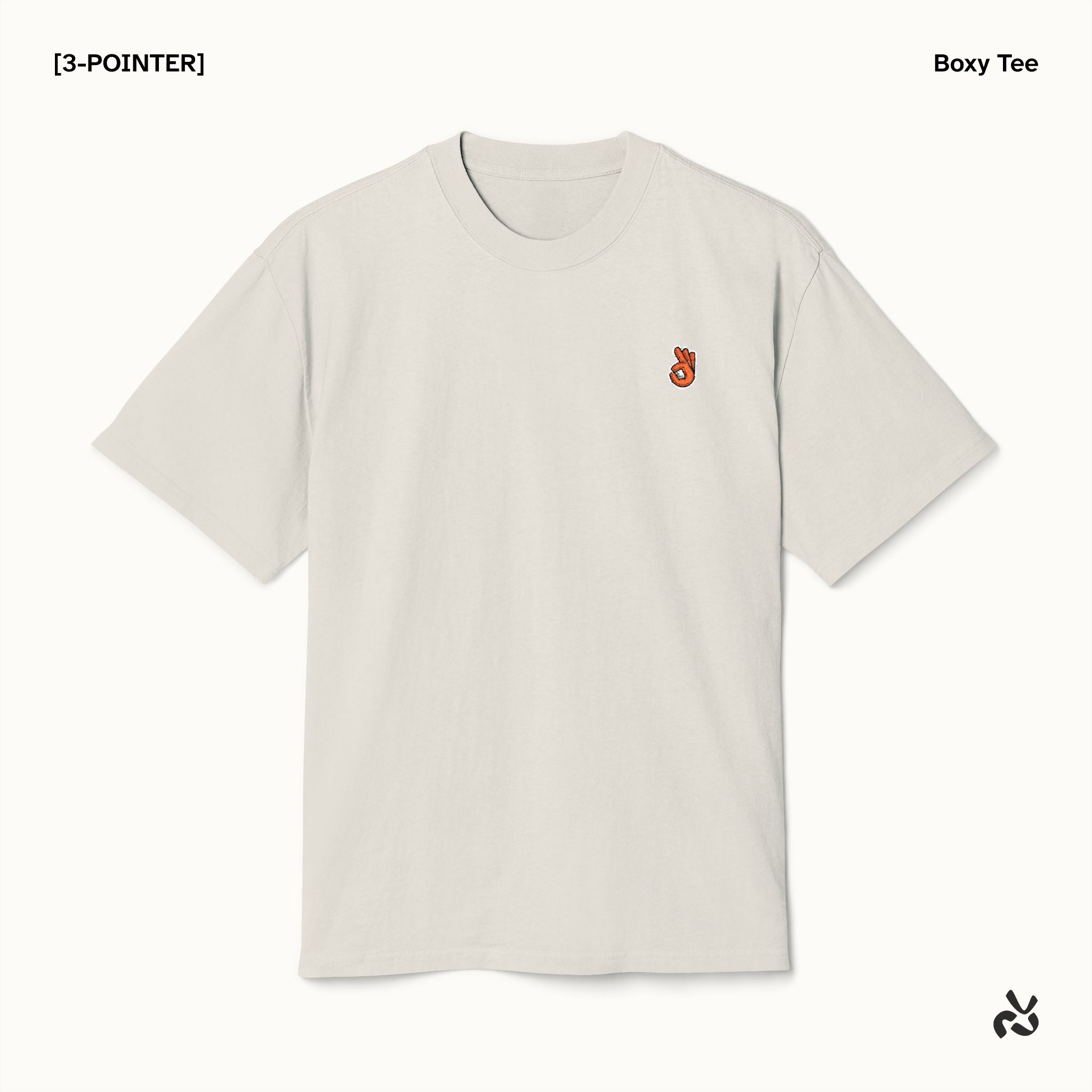 [3-POINTER] Boxy Tee