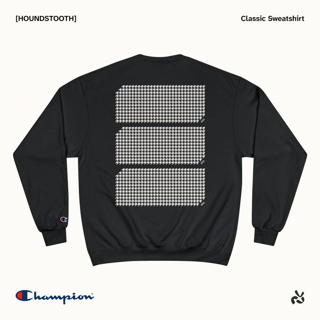 [HOUNDSTOOTH] Crewneck Sweatshirt