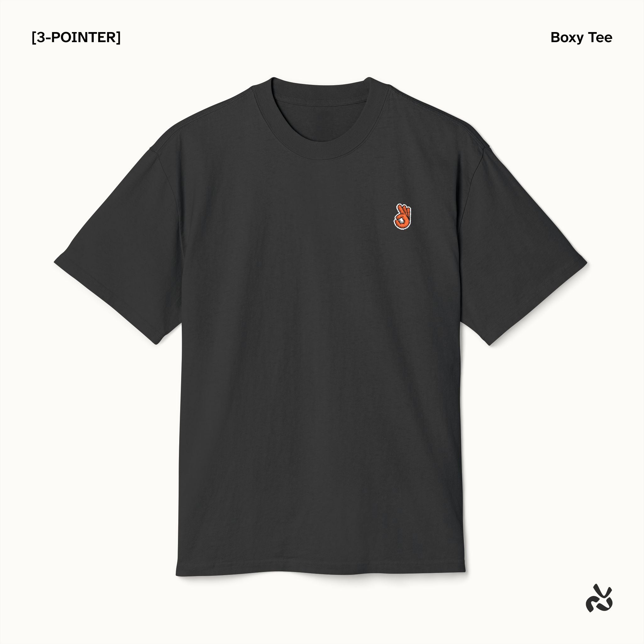 [3-POINTER] Boxy Tee
